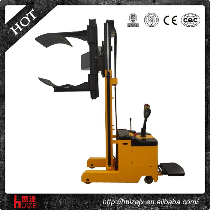 全自動(dòng)紙筒夾抱翻轉(zhuǎn)車(chē)(適合夾起豎立的紙筒) 全自動(dòng)紙筒夾抱翻轉(zhuǎn)車(chē)(適合夾起豎立的紙筒)