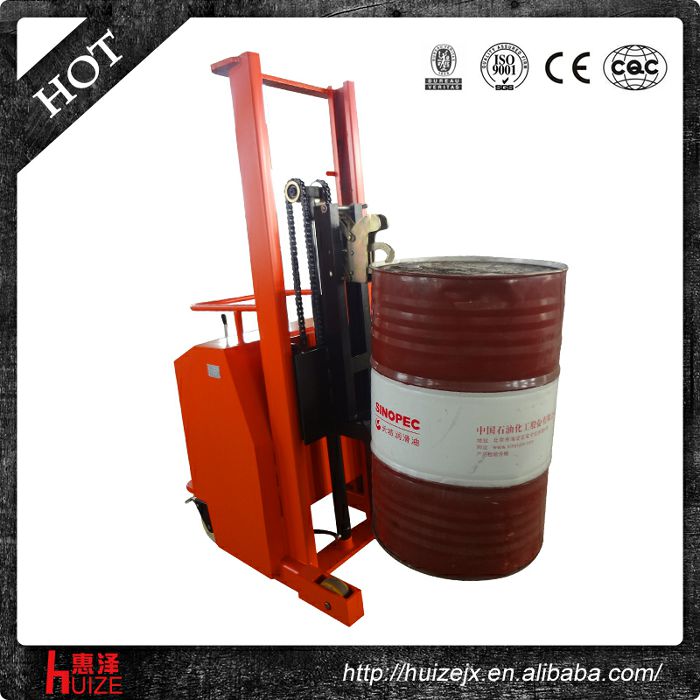 半電動(dòng)配重油桶車（無(wú)底腿，只堆垛，不翻轉(zhuǎn)）3