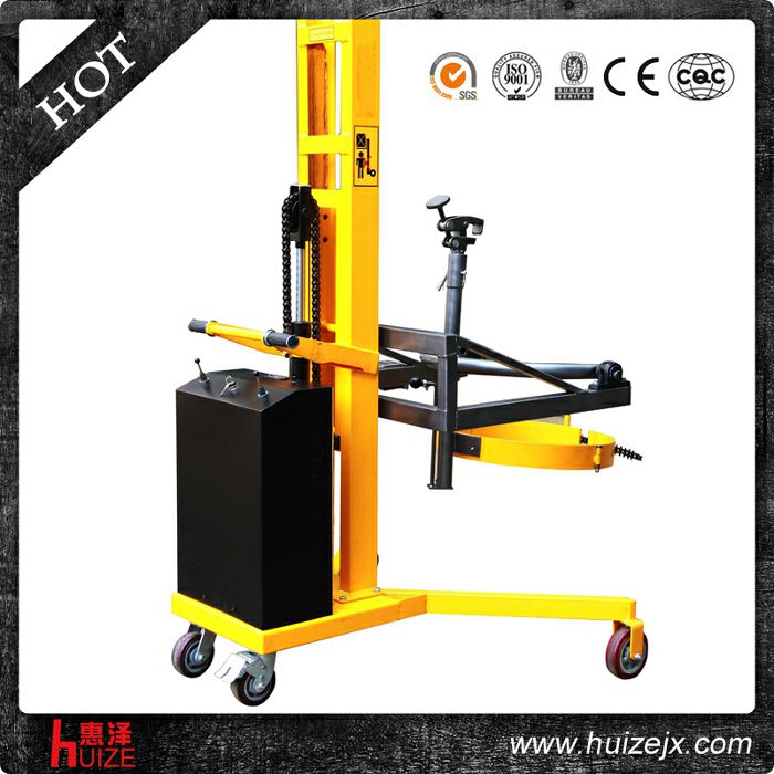 半電動油桶車（直角腿，夾鐵桶翻轉(zhuǎn)）2