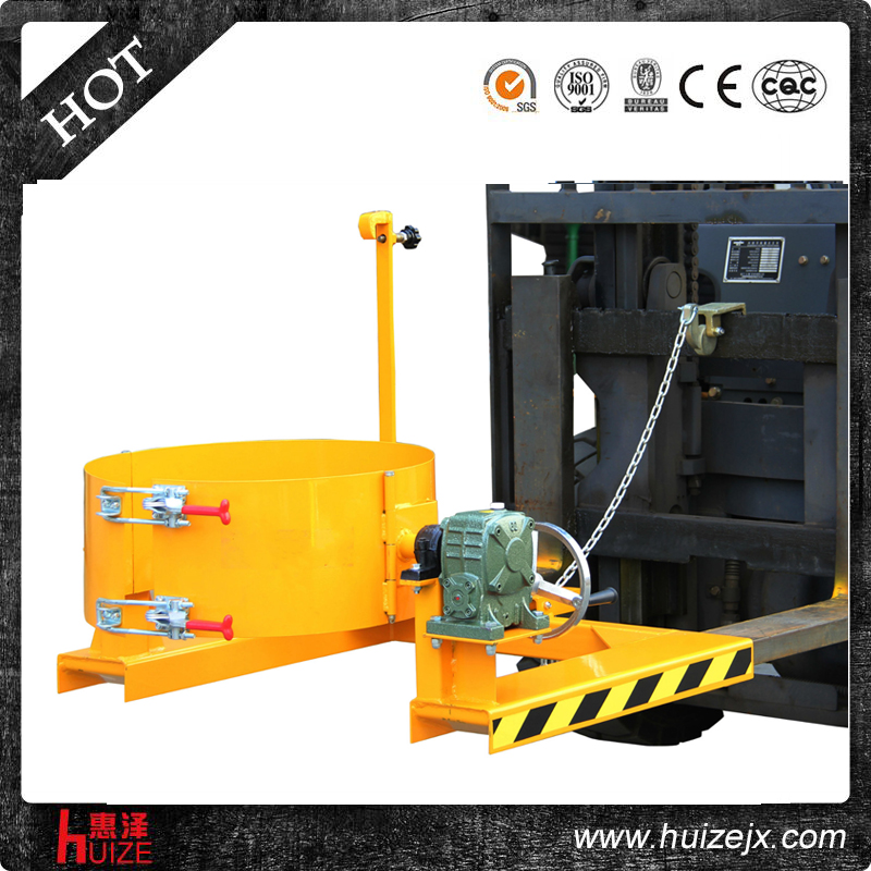 叉車專用倒桶機具（塑鐵桶，手翻轉(zhuǎn)）