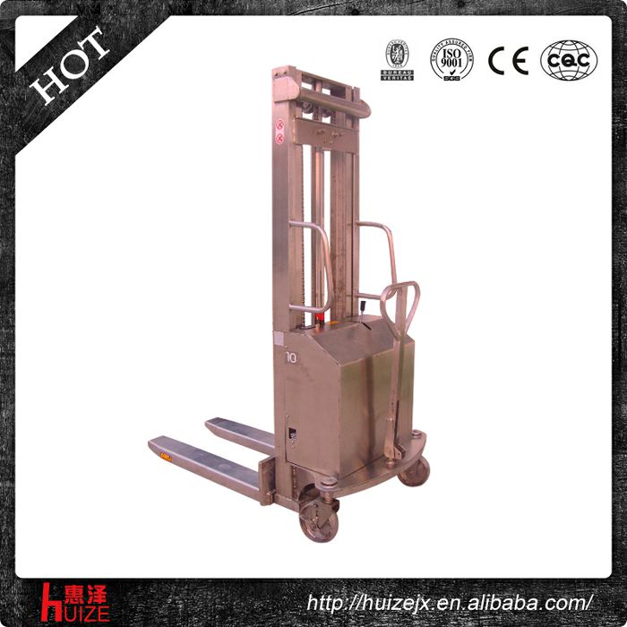 半電動(dòng)堆高車(chē)(不銹鋼304材質(zhì)) 半電動(dòng)堆高車(chē)(不銹鋼304材質(zhì))